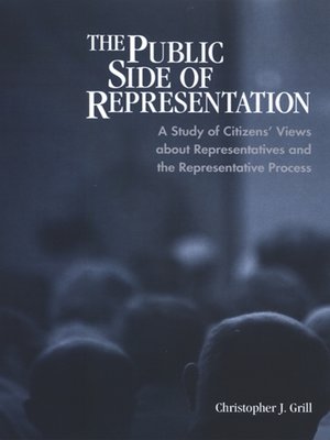 cover image of The Public Side of Representation